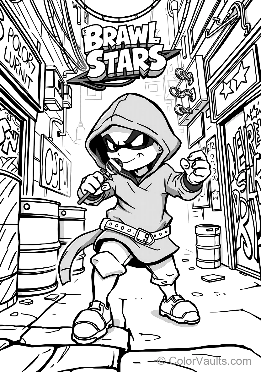 Leon the Stealthy Hero in His Green Chameleon Hoodie