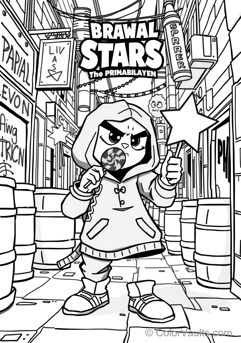Leon the Stealthy Hero in His Green Chameleon Hoodie (Scene 3)