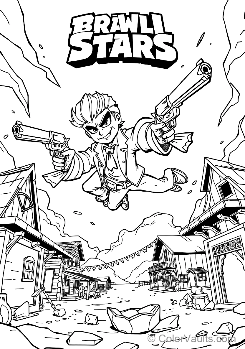 Colt the Handsome Lawman mit Styled Pompadour Hair