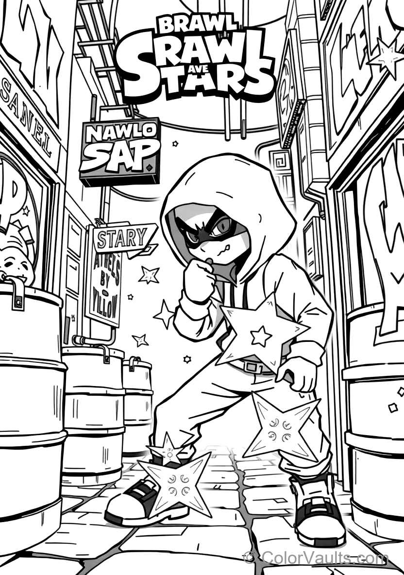 Leon the Stealthy Hero in His Green Chameleon Hoodie (Scene 7)
