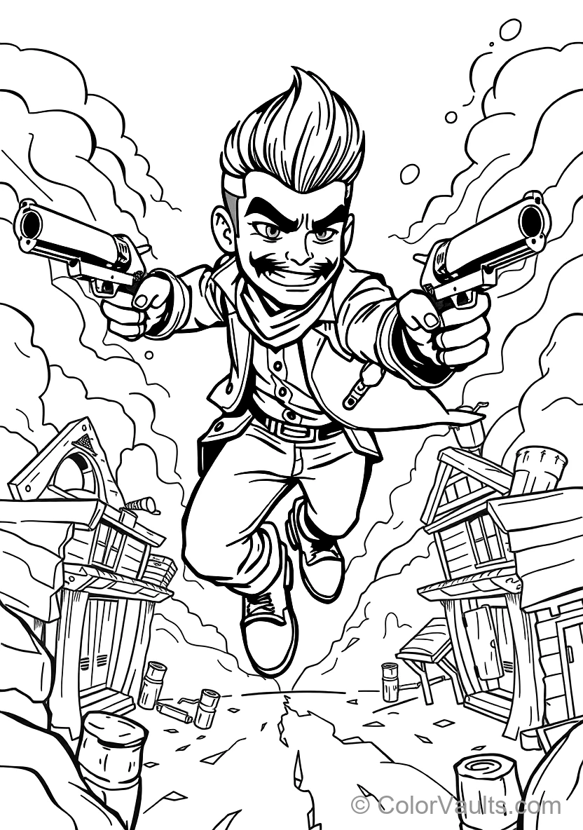 Colt the Handsome Lawman mit Styled Pompadour Hair (Scene 14)