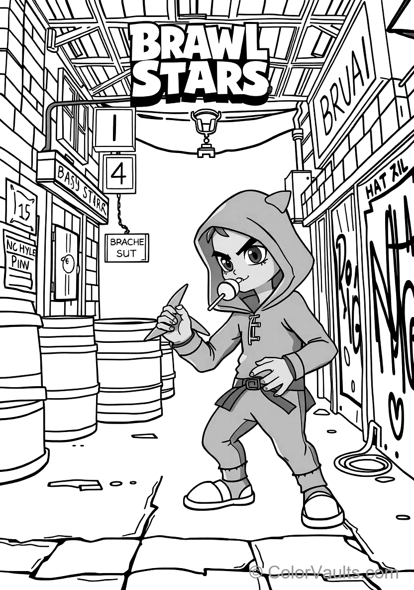 Leon the Stealthy Hero in His Green Chameleon Hoodie (Scene 9)