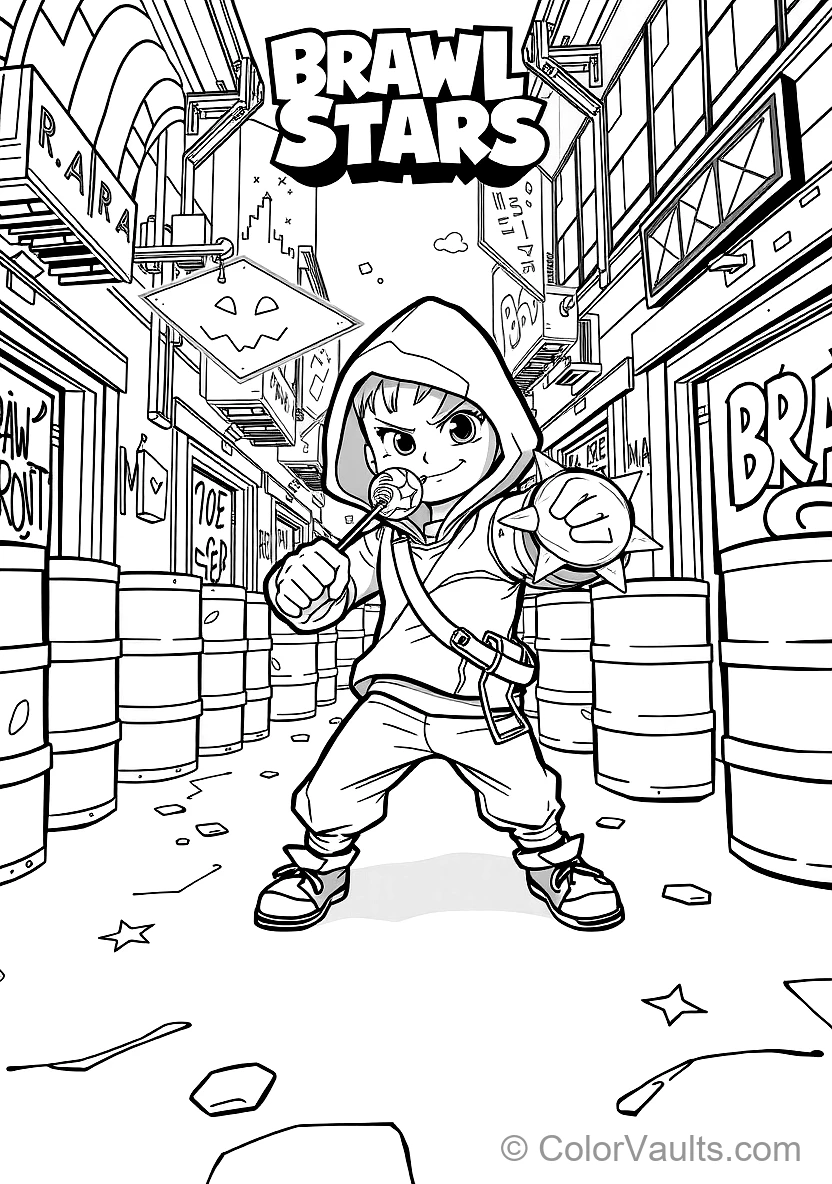 Leon the Stealthy Hero in His Green Chameleon Hoodie (Scene 11)