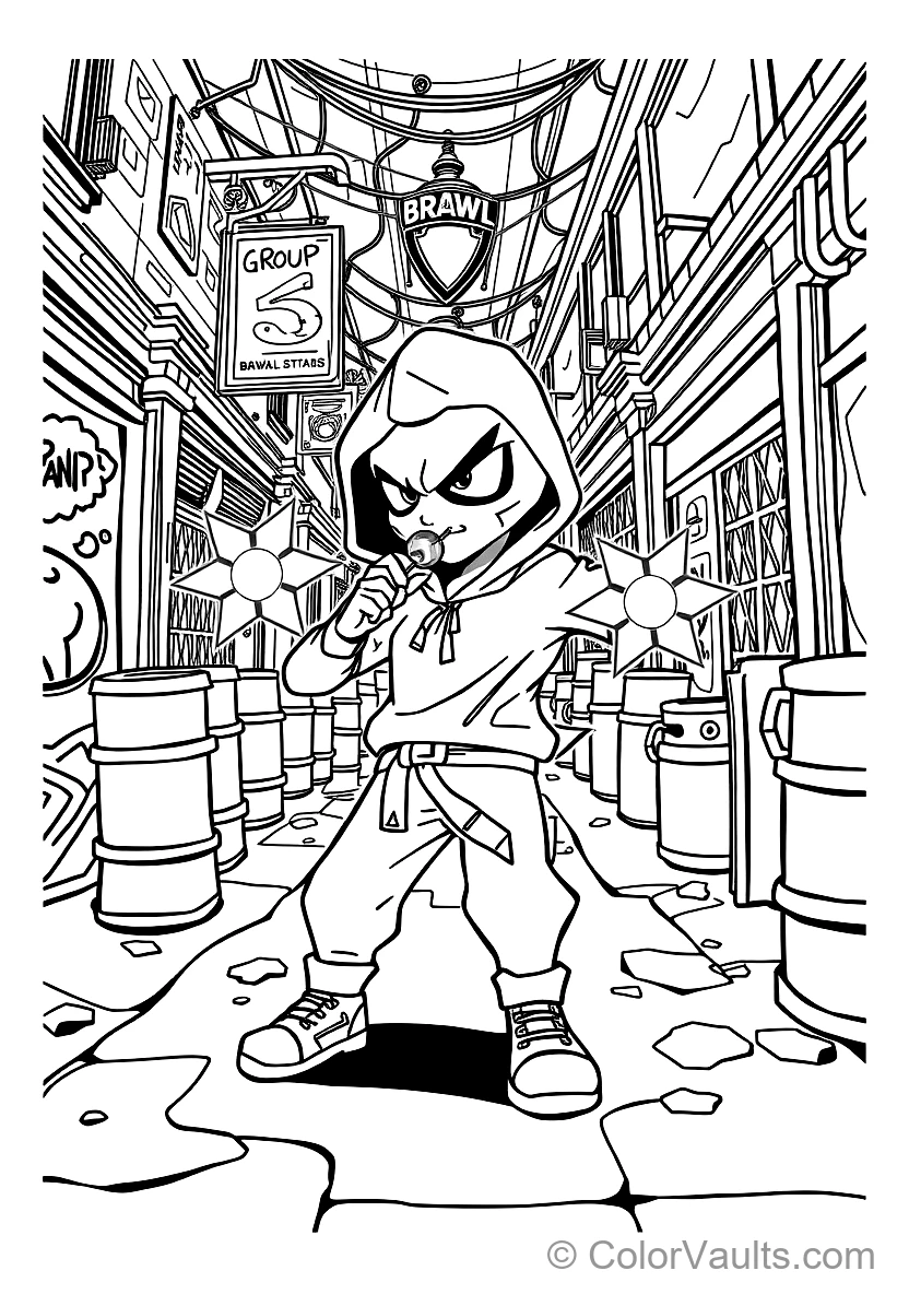 Leon the Stealthy Hero in His Green Chameleon Hoodie (Scene 13)