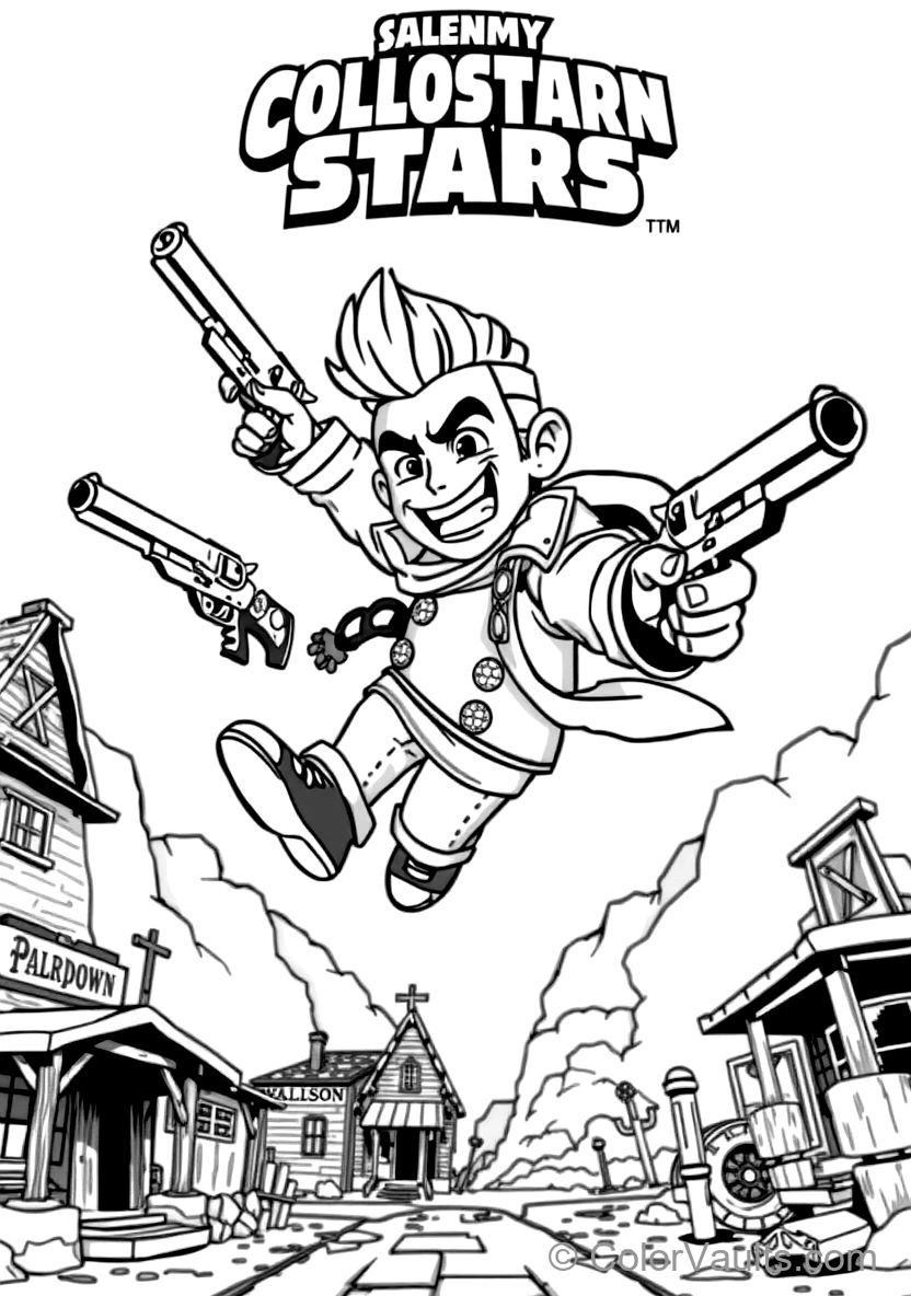 Colt the Handsome Lawman mit Styled Pompadour Hair (Scene 18)