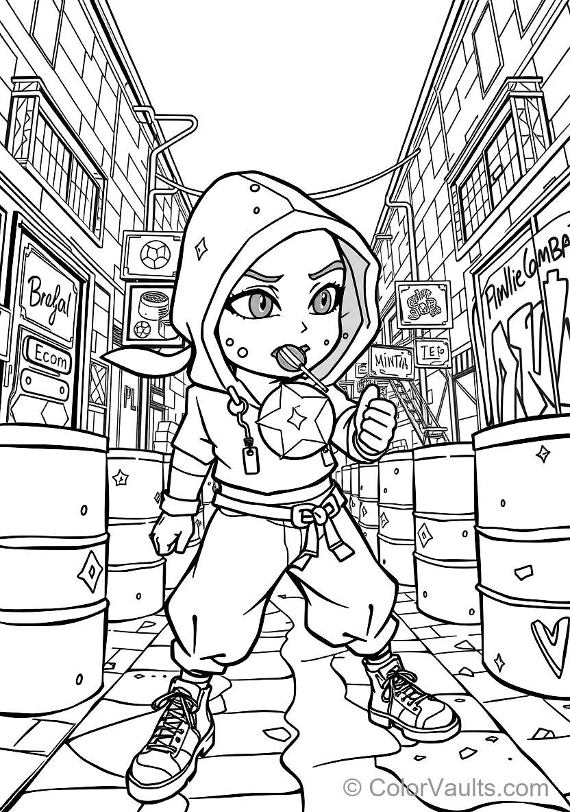 Leon the Stealthy Hero in His Green Chameleon Hoodie (Scene 15)