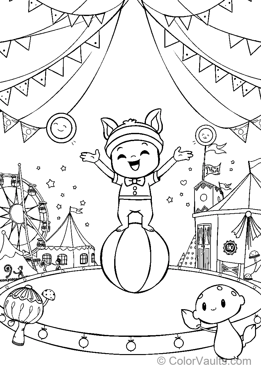 Bumba coloring page 2