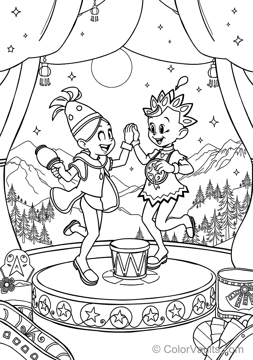 Bumba and His Best Friend Bumbalu Dancing Happily (Scene 2)