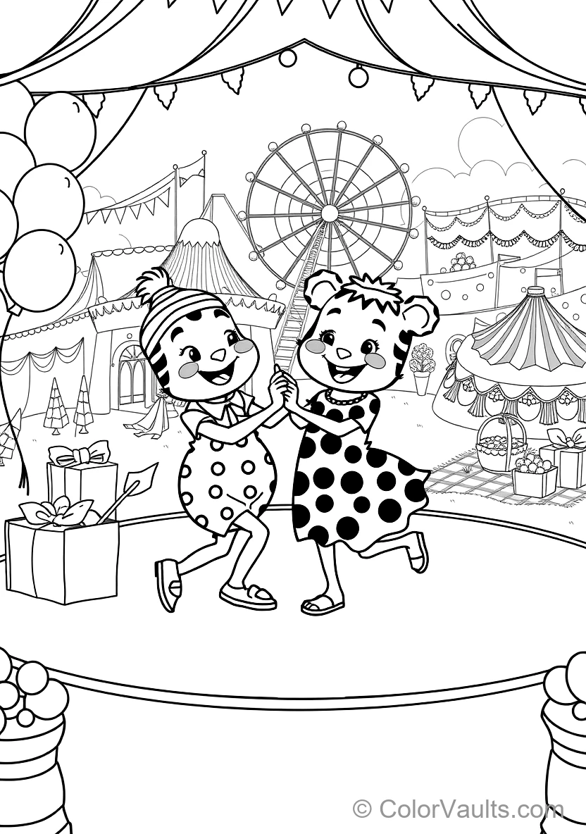 Bumba et His Best Friend Bumbalu Dancing Happily (Scene 19)