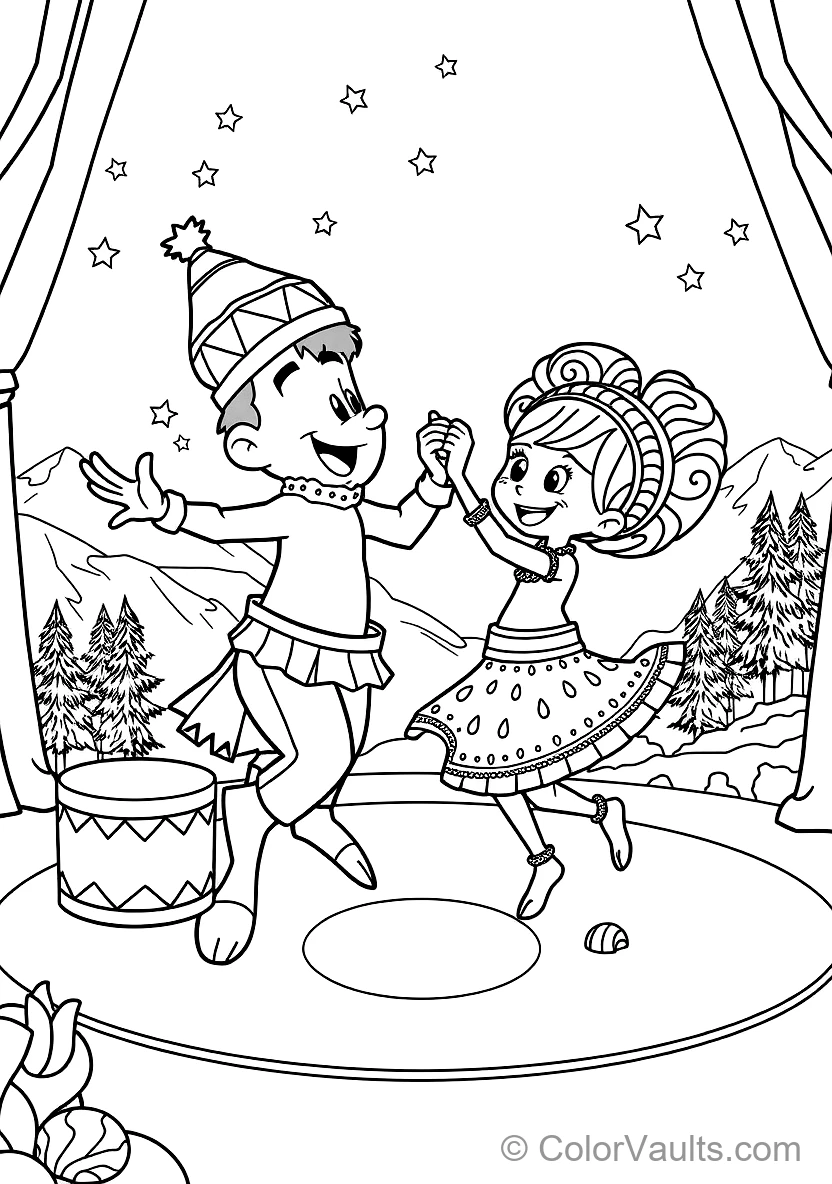 Bumba und His Best Friend Bumbalu Dancing Happily (Scene 34)