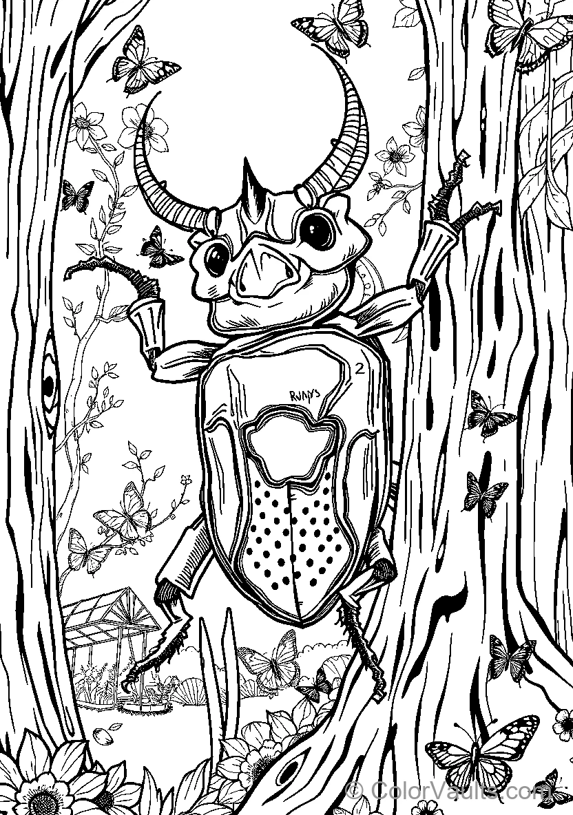 Anthropomorphic Beetle Adventure