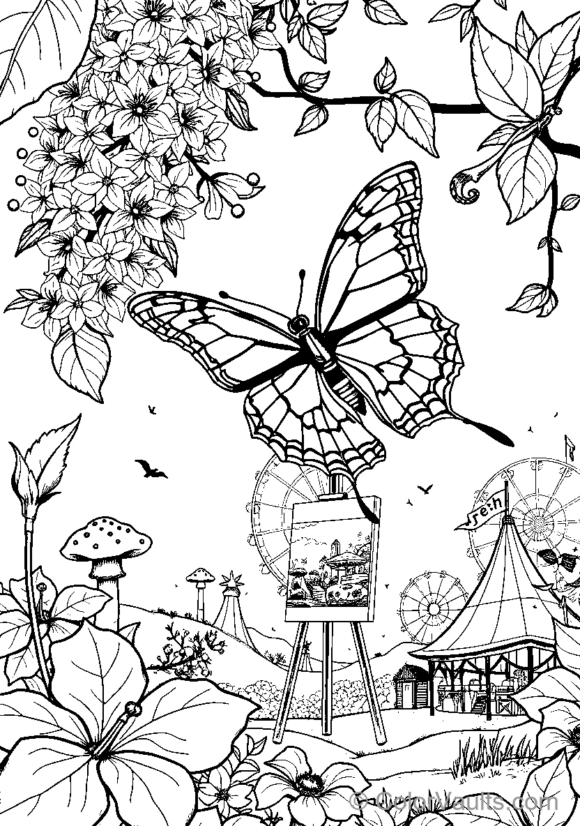 Butterfly Fairground Adventure