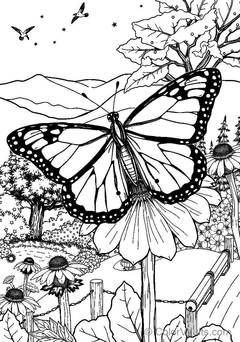 Butterfly Landing