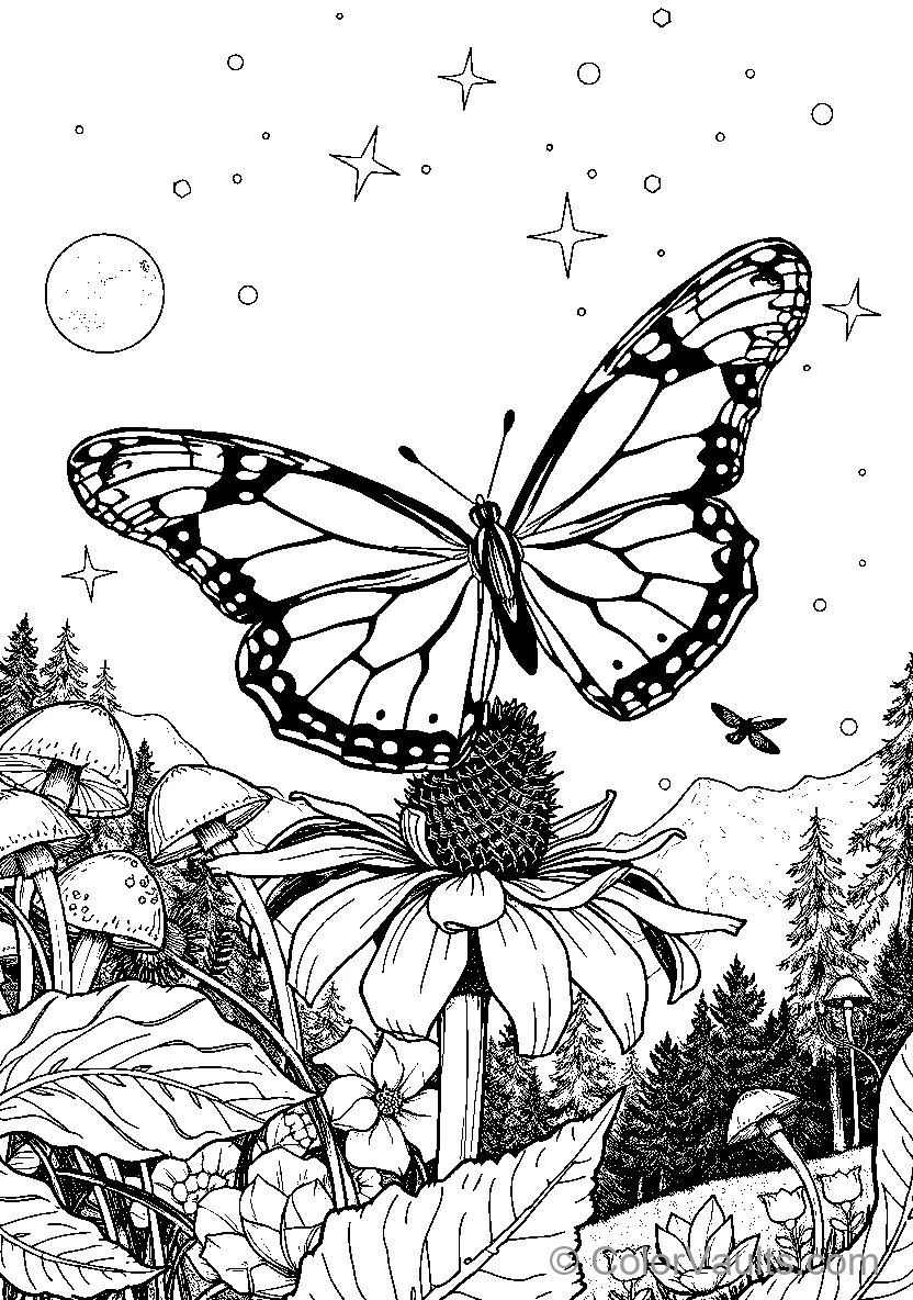 Butterfly Landing (Scene 3)