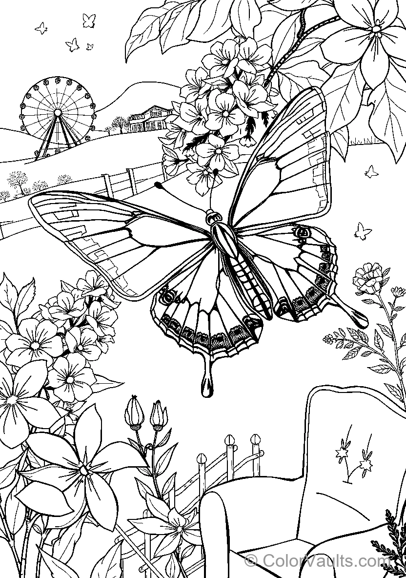 Butterfly In Bloom