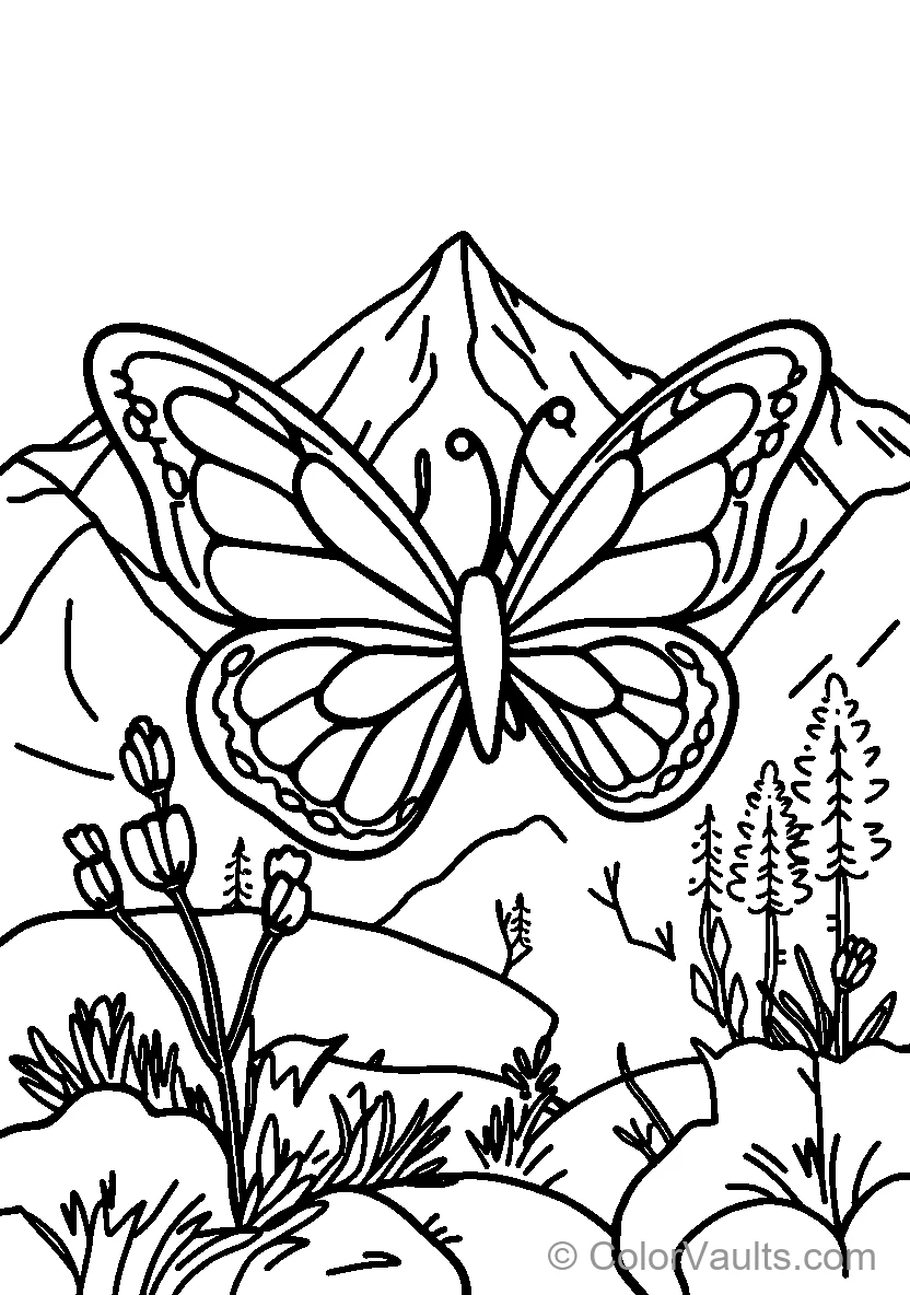 Butterfly In Nature