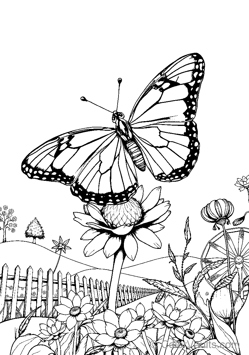 Butterfly Garden (Scene 4)