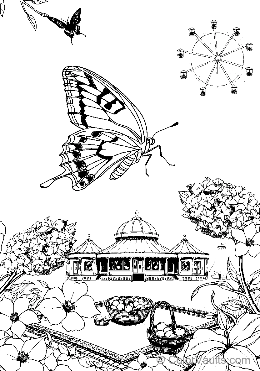 Butterfly Garden (Scene 6)