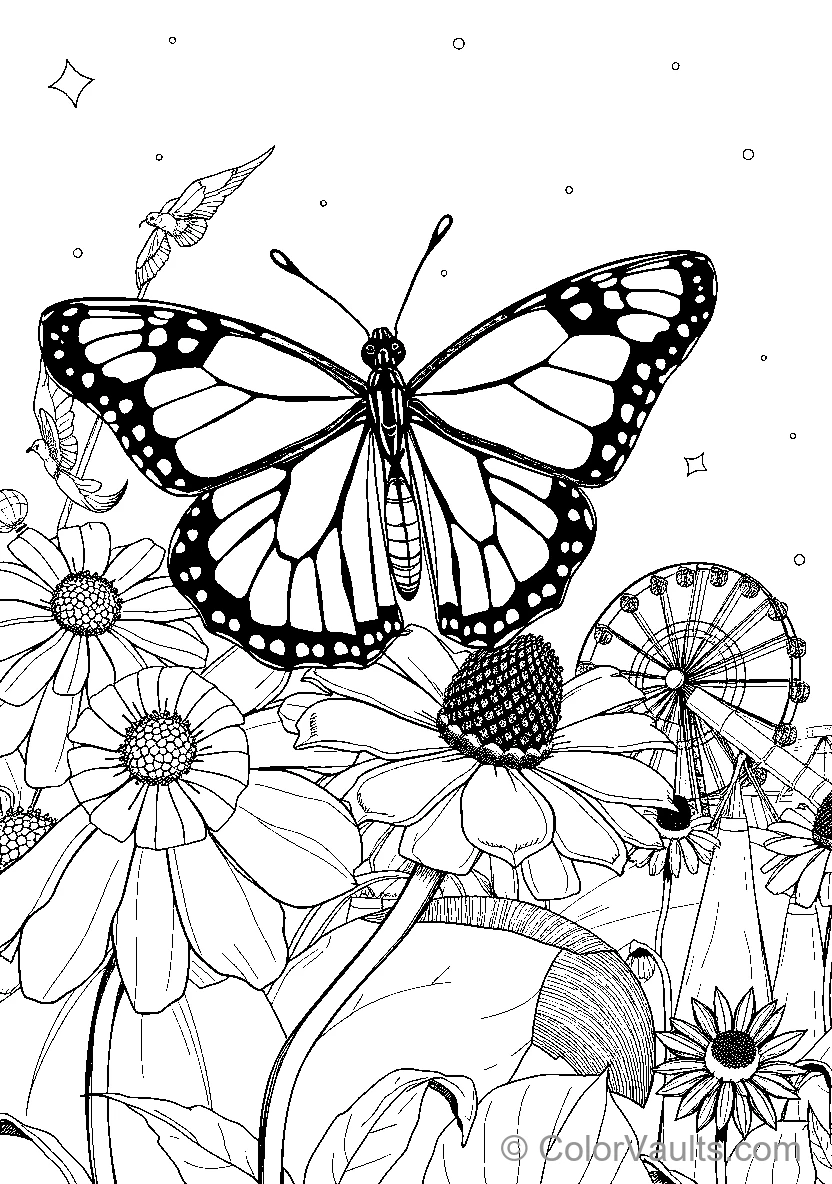 Butterfly On Flower