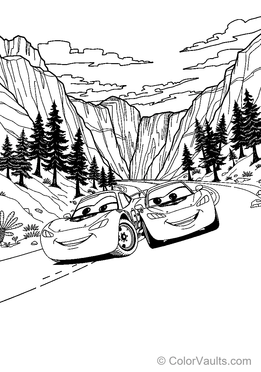 Cars Characters In Yosemite National Park