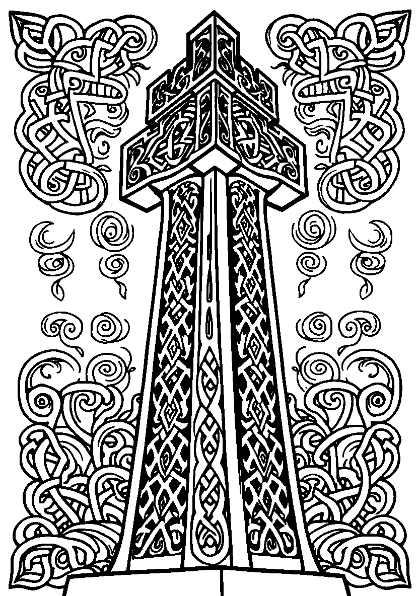 Celtic Cross Art