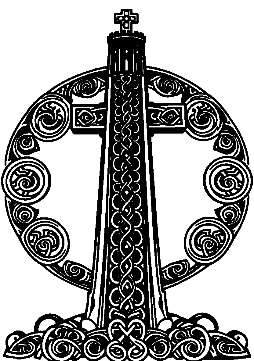 Celtic Cross Artwork