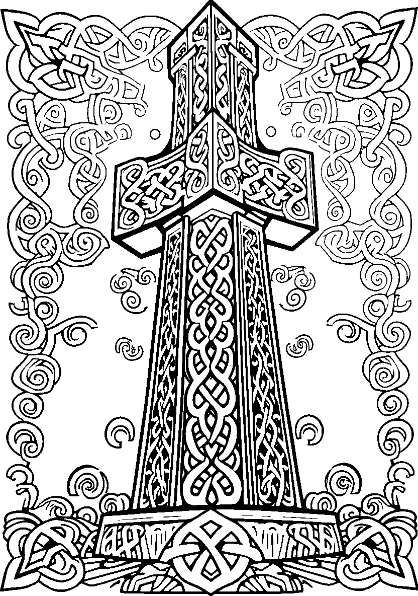 Celtic Knotwork Cross