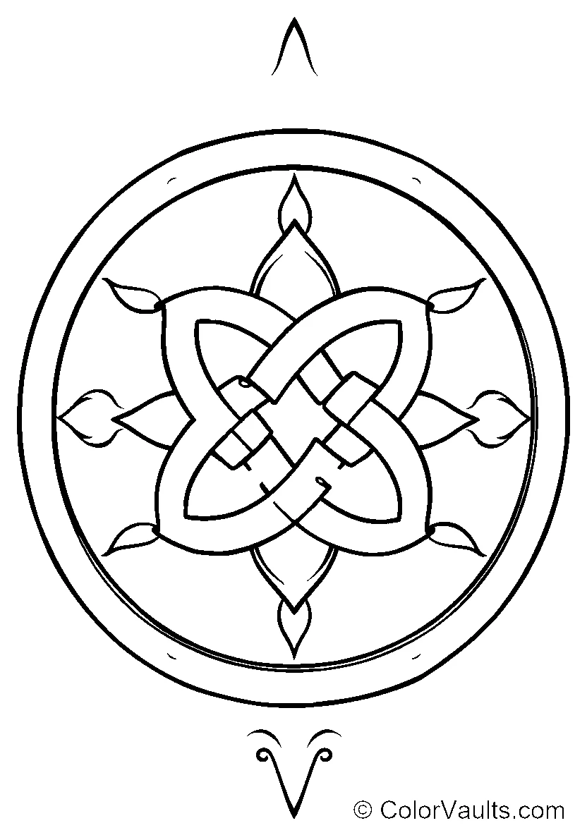 Celtic Knotwork in Circle