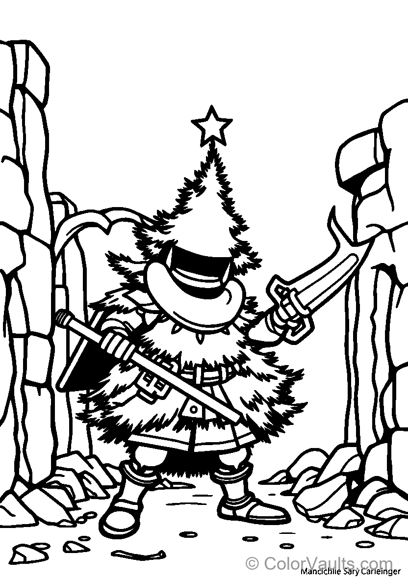 Weihnachten Tree Warrior
