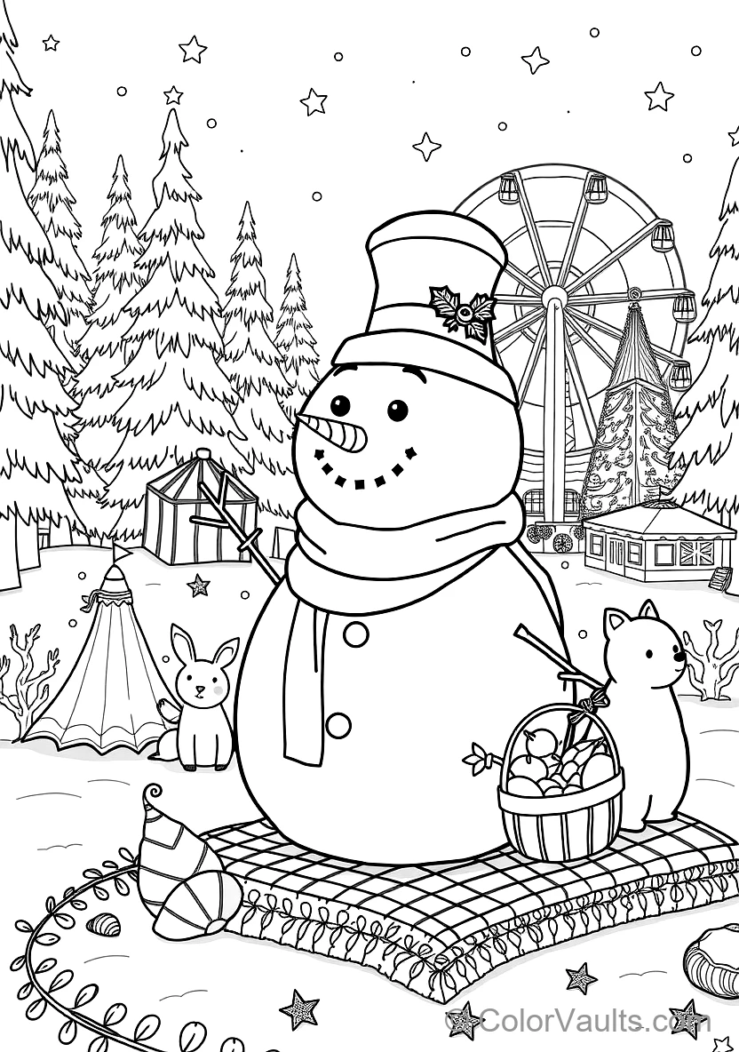 Santa Sliding Down the Brick Chimney avec Sack (2)