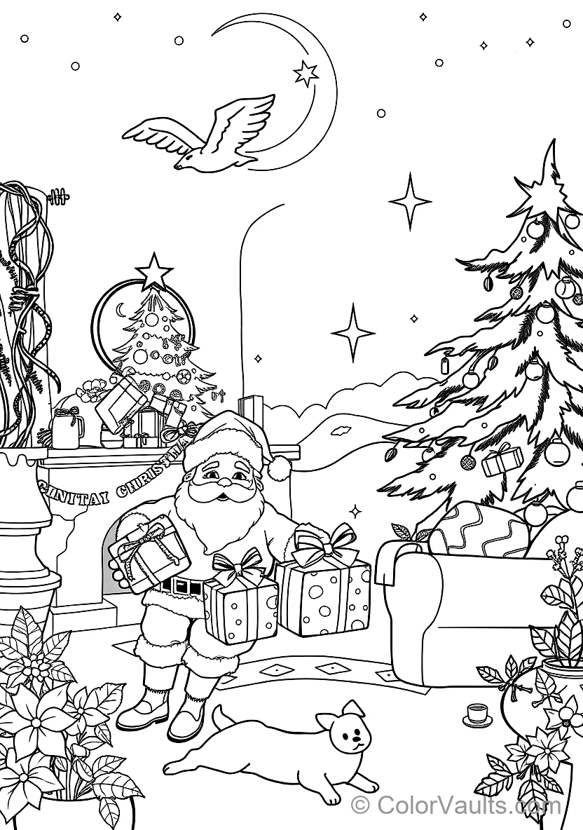Rudolph the Red-Nosed Reindeer Smiling in Snow (3)
