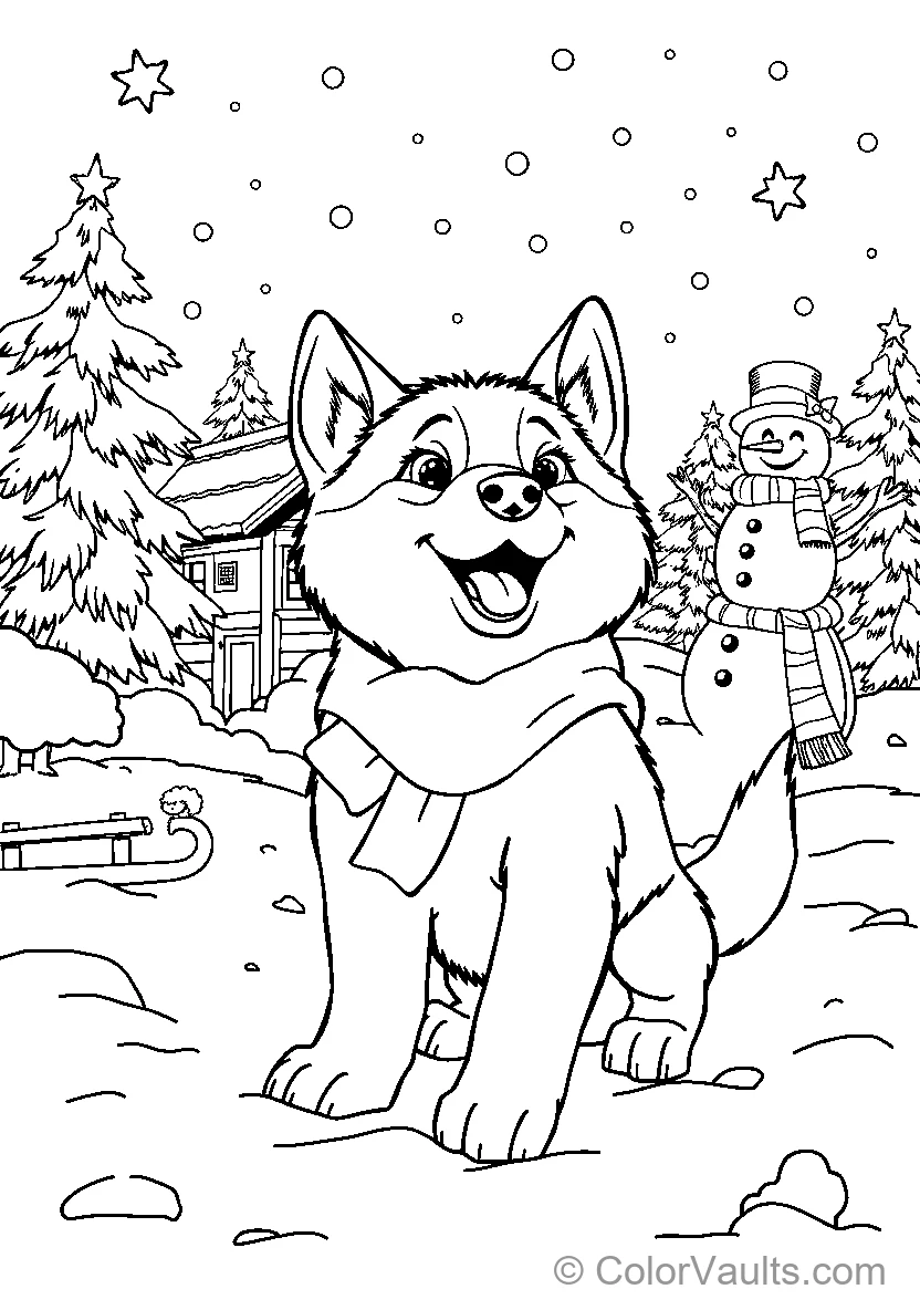 Winter Dog