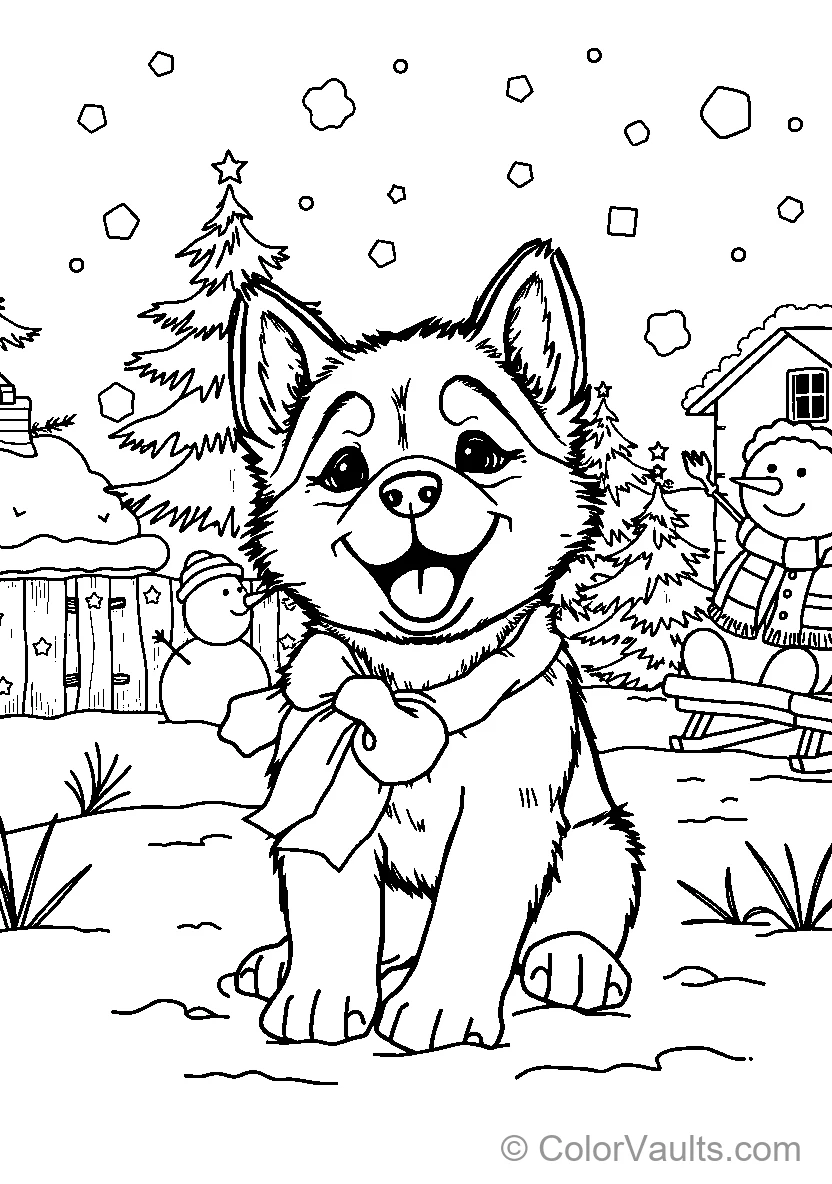 Winter Dog (Scene 2)