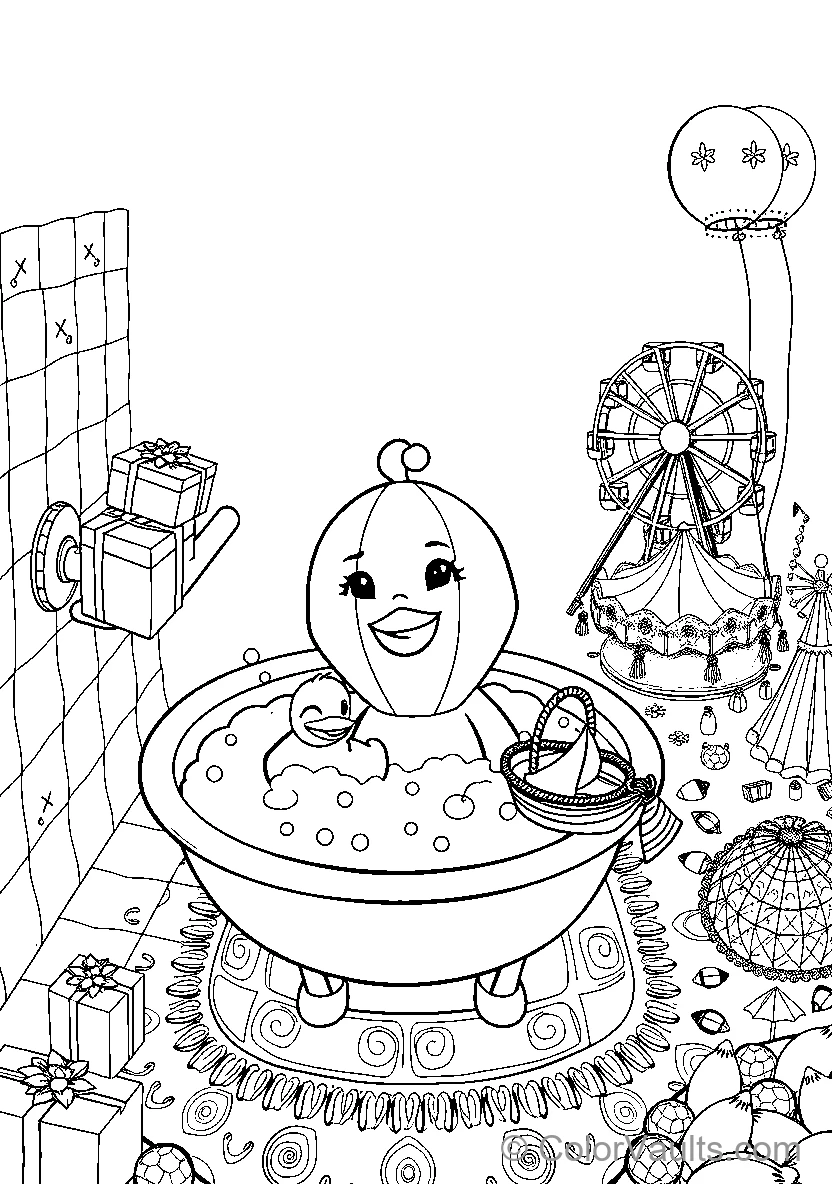 Blueys Bubble Bath Fun