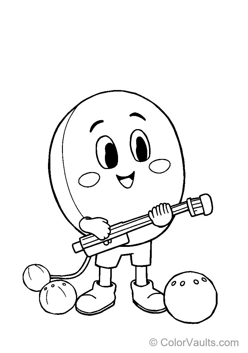 Bowling Ball Character