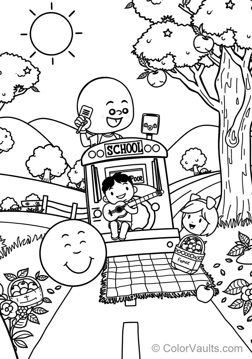 Jj Sitting Happily on the School Bus Singing mit Cody (Scene 6)