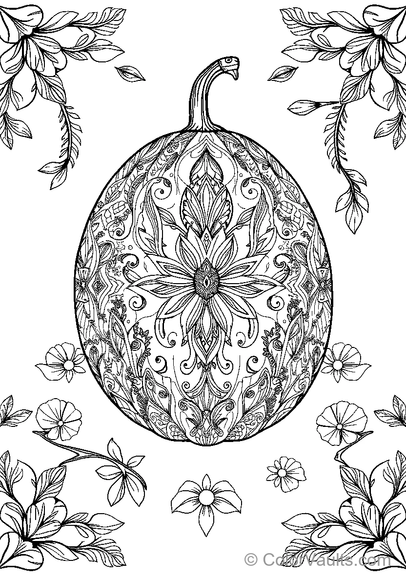 Ornate Pumpkin