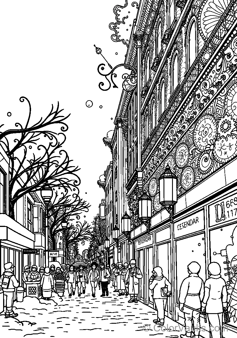 City Street Scene