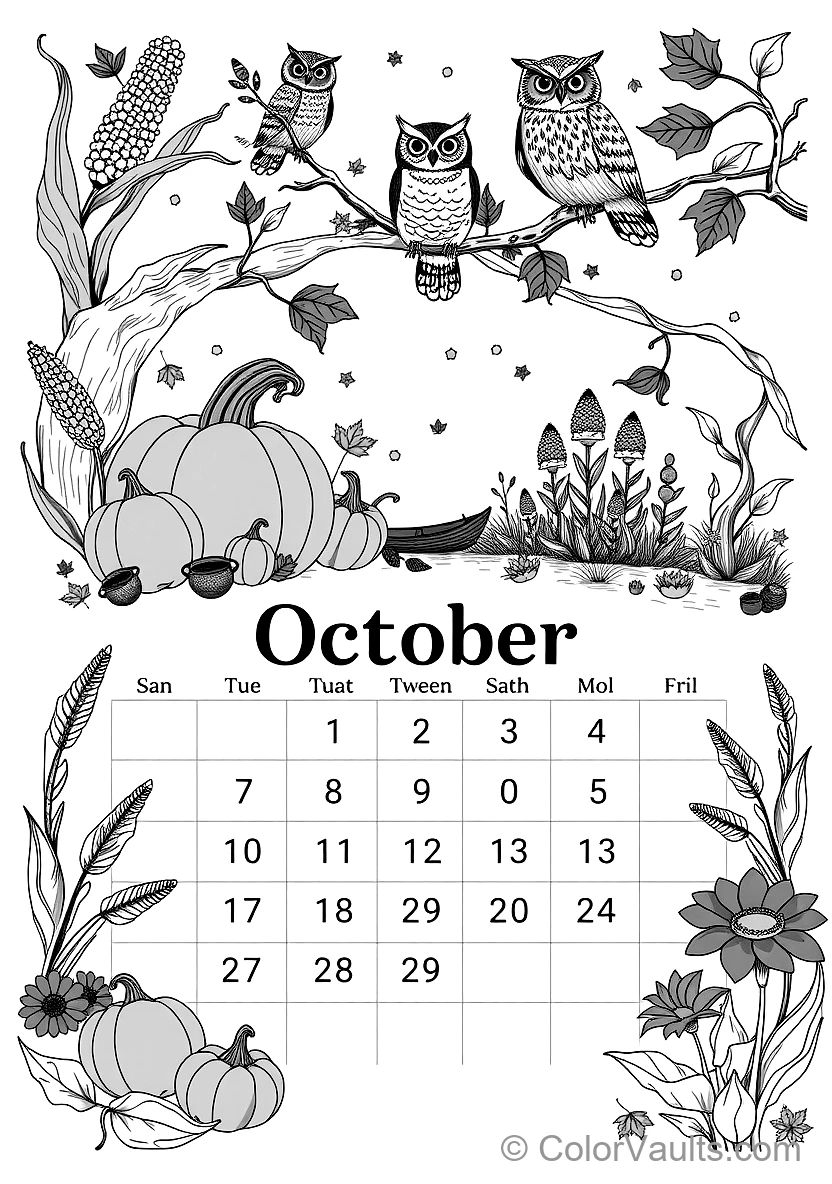 A Printable Coloring