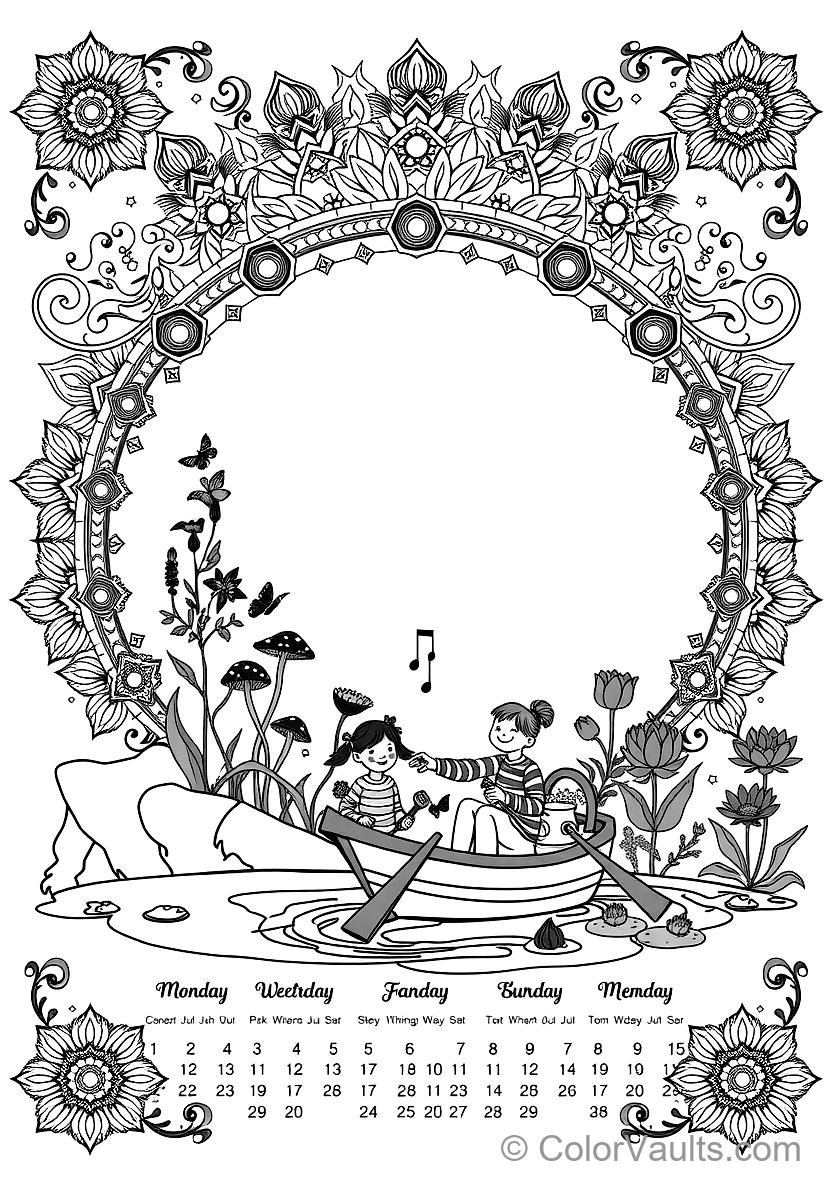 A Printable Coloring (Scene 49)