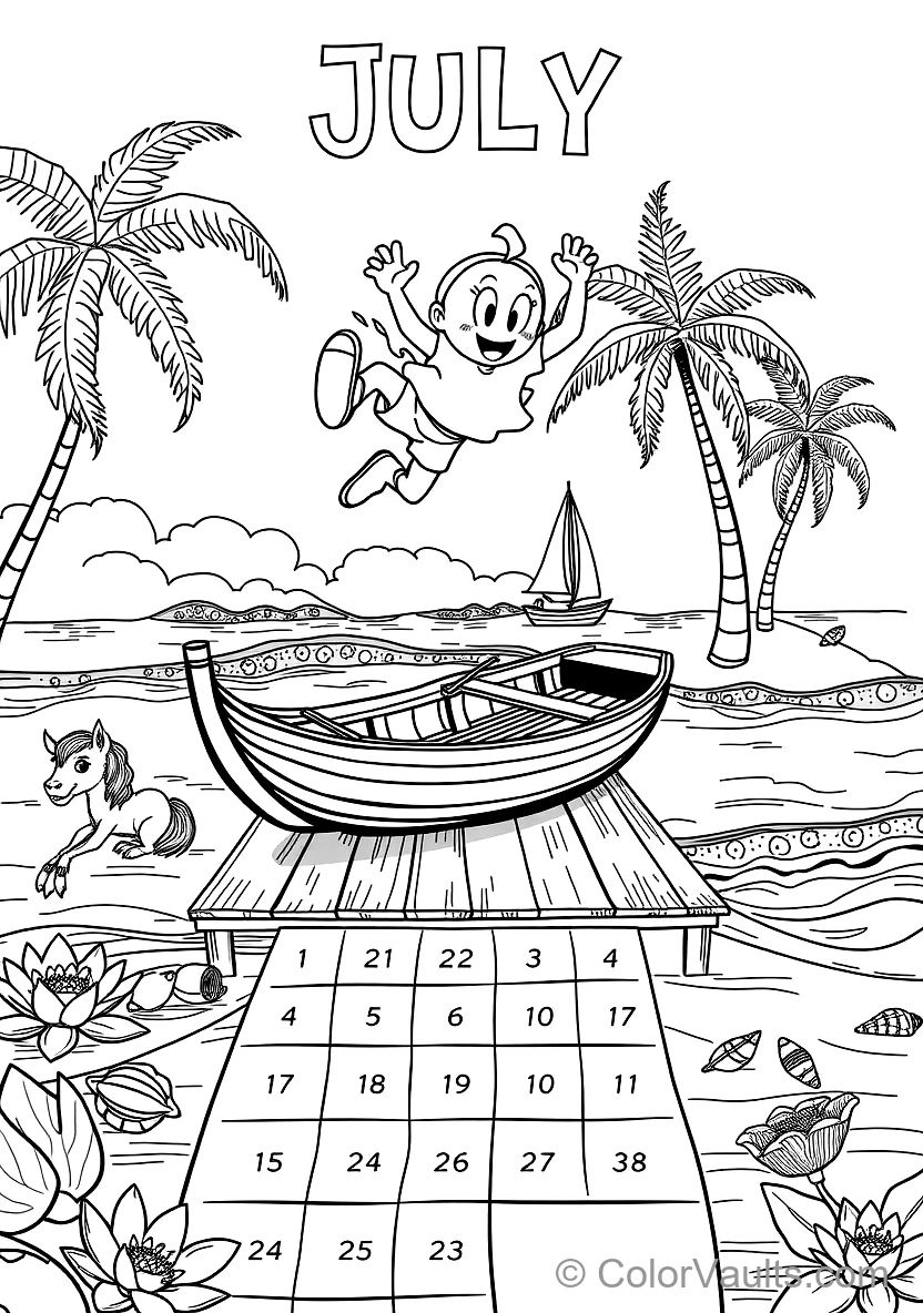 A Printable Coloring (Scene 65)