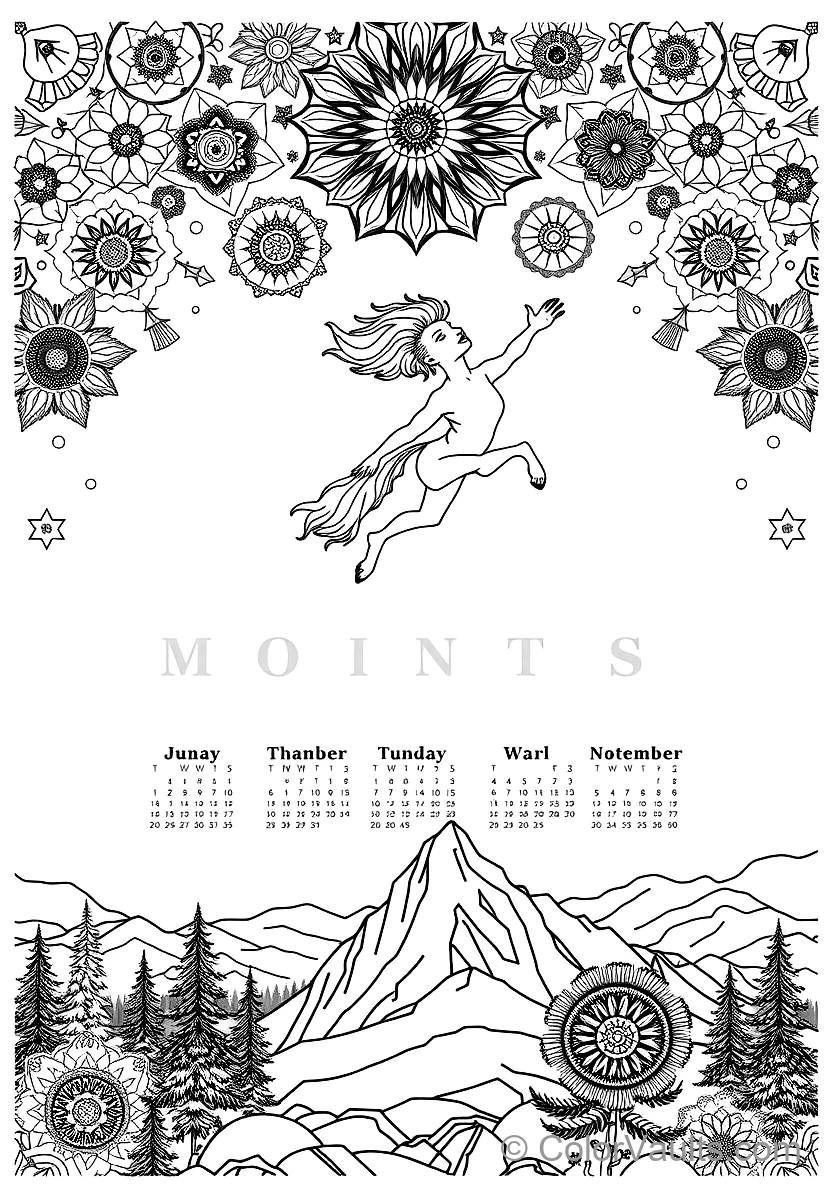 A Printable Coloring (Scene 150)