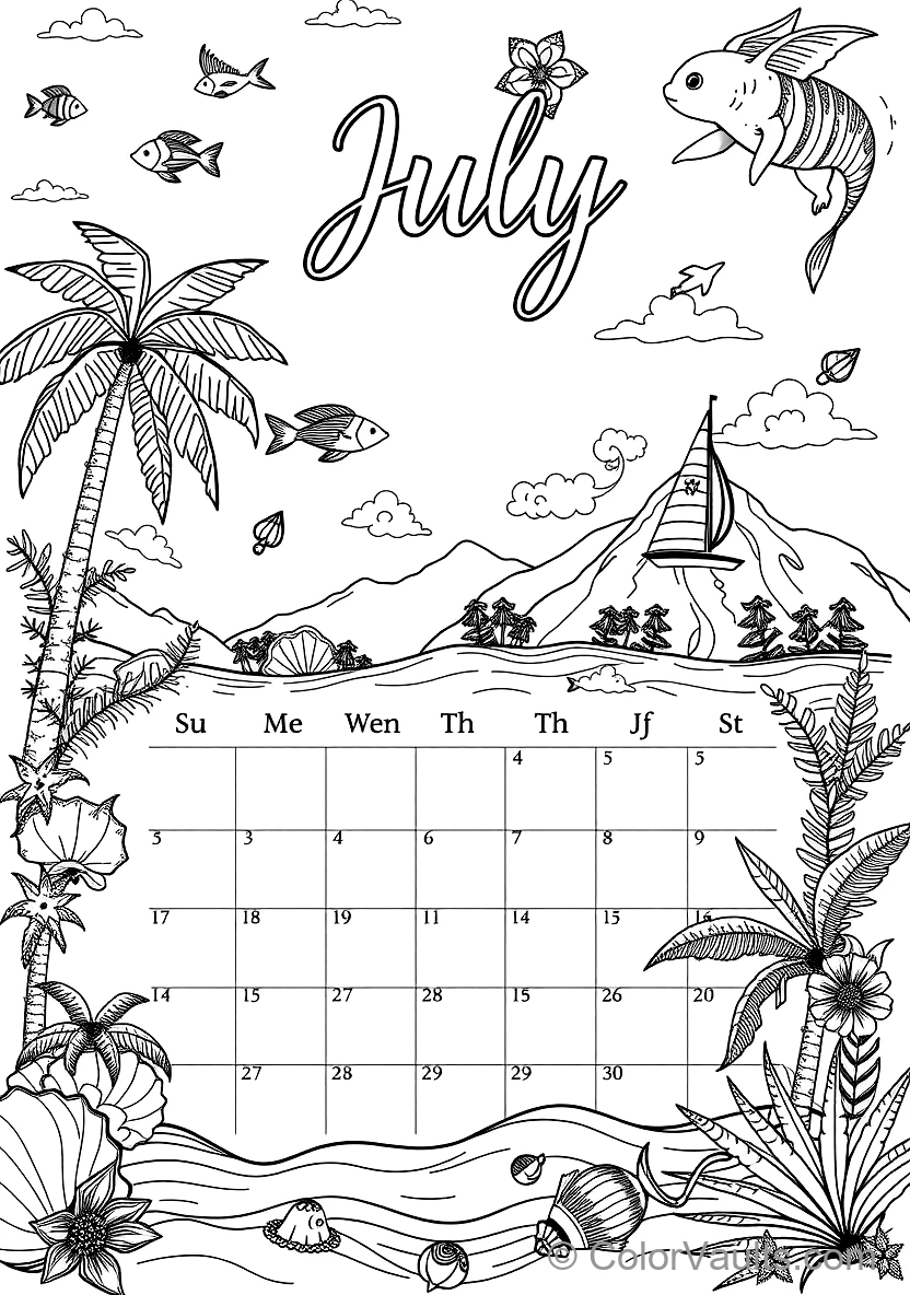 A Printable Coloring (Scene 171)