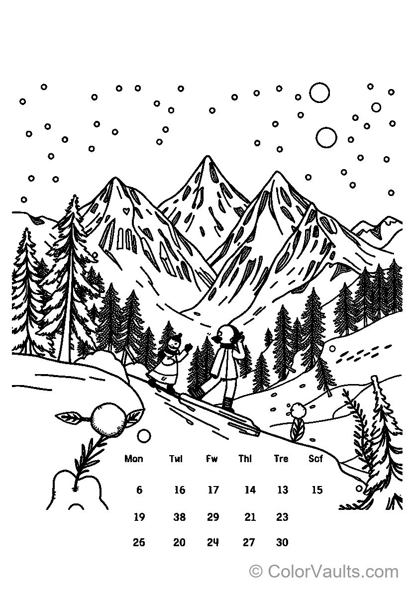 Person Skiing Down The Slopes
