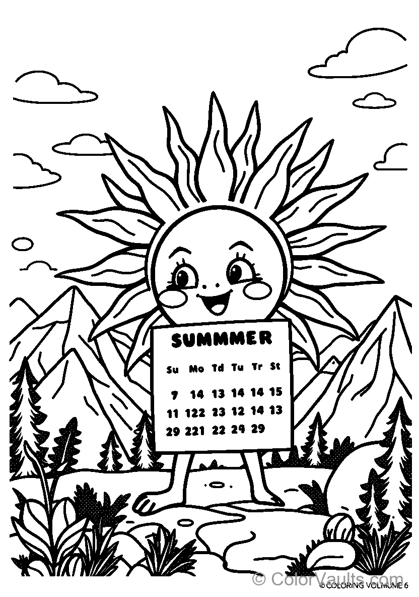 Sun avec Calendrier