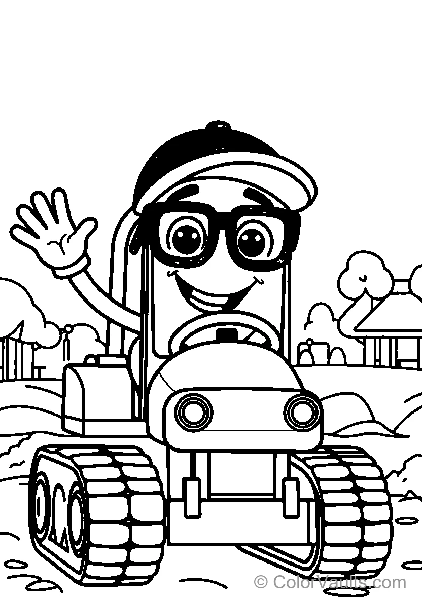 Friendly Robot Bulldozer