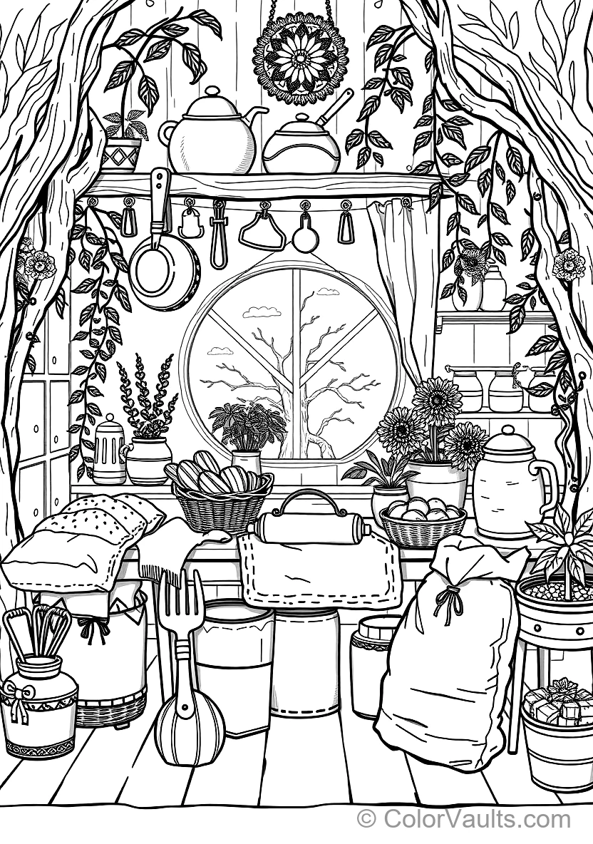 Cozy Breakfast Table with Honey, Toast and Tea (4)