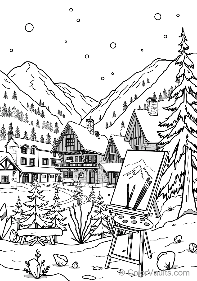 Een Cozy Winter Wo (Scène 45)