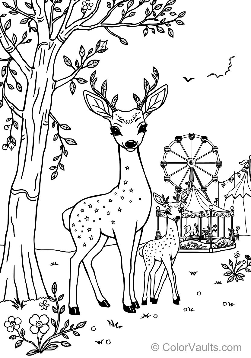 Woodland Craft Sketch: Wise Owl Perched on Branch (3)