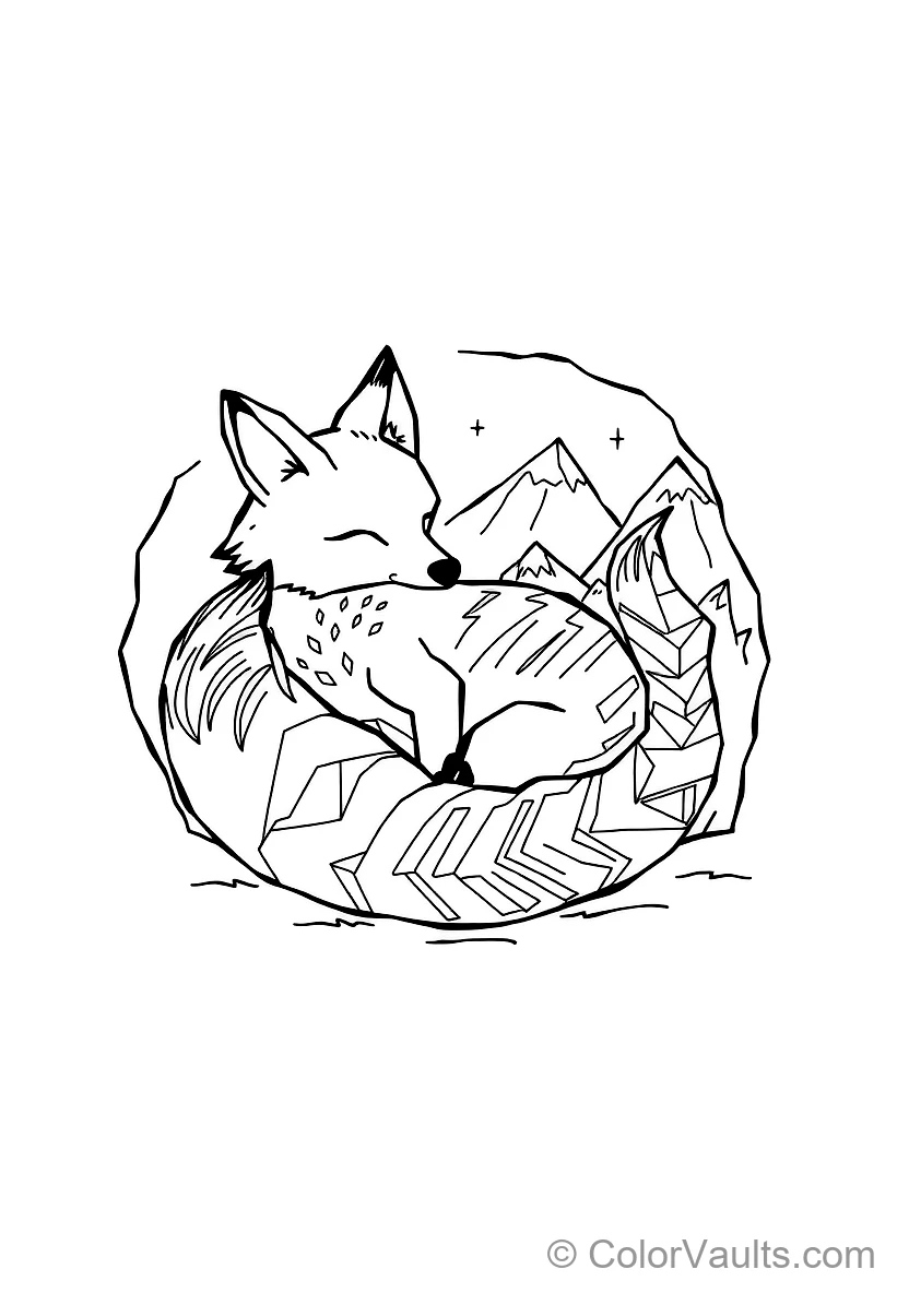 Sweet Animal Craft Sketch: Mother Deer and Fawn (5)
